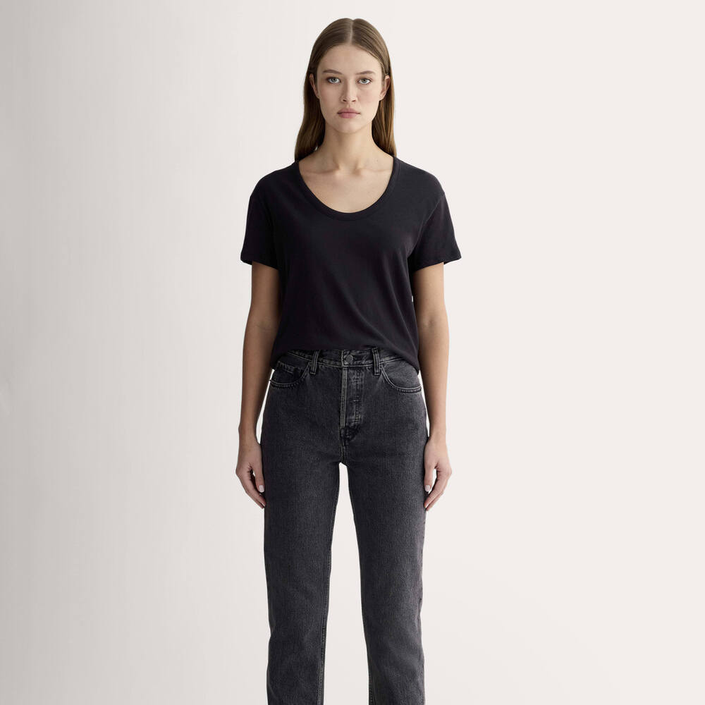 Everlane Women's '90s Cheeky® Jean in Washed Black, Size 24, Denim